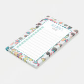 Gezellige Retro Zonnebrillen Kids Post-it® Notes (Schuin)