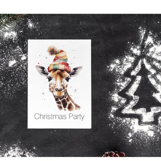 Gezellige Safari Kerstmis, op maat Kaart