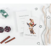 Gezellige Safari Kerstmis, op maat Kaart