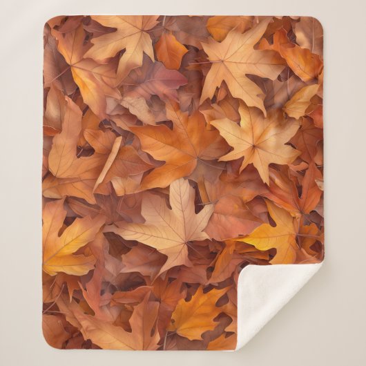 Gezellige Sherpa Fleece Throw (Voorkant)