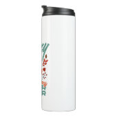 Gezellige Superpower Vibes Tumbler Thermosbeker (Geroteerd rechts)