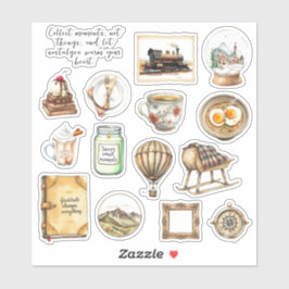 Gezellige  Vibes Sticker Sheet