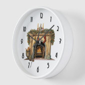 Gezellige Victoriaans open haard kerst (Hoek)