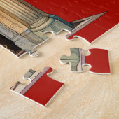 Gezellige Victoriaans open haard kerst Legpuzzel (Zijkant)