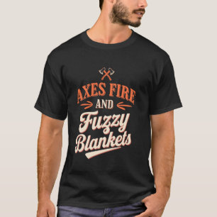 Gezellige Vikingcultuur Haard Schilden Runen Warme T-shirt