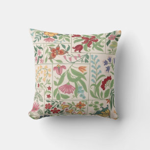Gezellige Vintage Wilde Bloem Patroon Custom Kussen