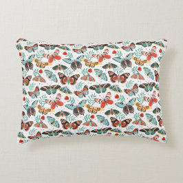 Gezellige vlinder sherpa deken accent kussen