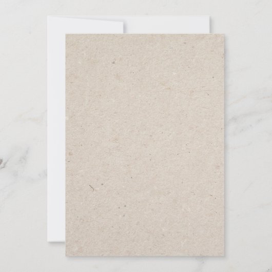 gezellige Waterverf Tree | Uitnodiging voor kerstf (Achterkant)