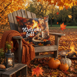 Gezellige Welkom Herfst Seizoensgebonden Buiten Ku Buitenkussen