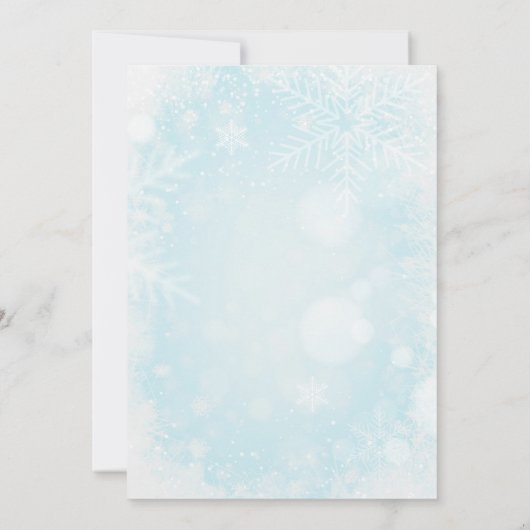 Gezellige Winter Rowan bessen boeket bruiloft Save The Date (Achterkant)