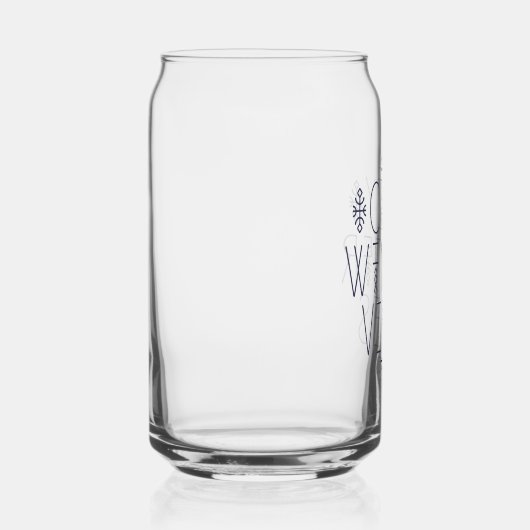 Gezellige Winter Vibes Design Blikvorm Glas (Rechts)