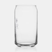 Gezellige Winter Vibes Design Blikvorm Glas (Links)