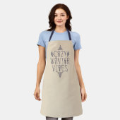 Gezellige Winter Vibes Design Schort (Gedragen)