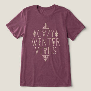 Gezellige Winter Vibes Design Tri-Blend Shirt