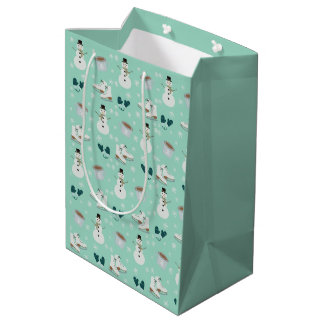 Gezellige Winter Wonderland Boomkleed Medium Cadeauzakje