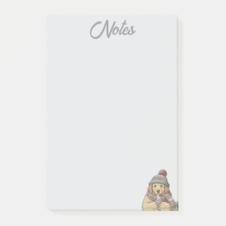 Gezellige Winterhondennotities Post-it® Notes