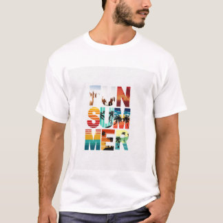 GEZELLIGE ZOMER T-SHIRT