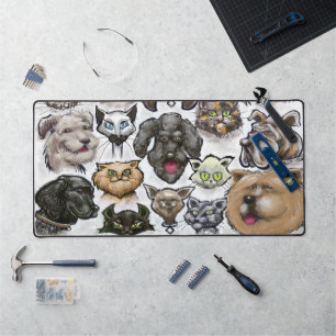 Gezelschapsdieren Bureaumat