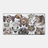Gezelschapsdieren Bureaumat (Voorkant)