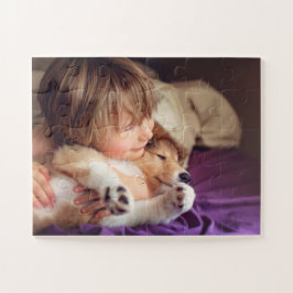 Gezelschapsdieren van 11 x 14 inch te groot legpuzzel