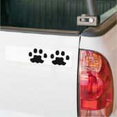 gezelschapspootjes bumpersticker (Op Truck)