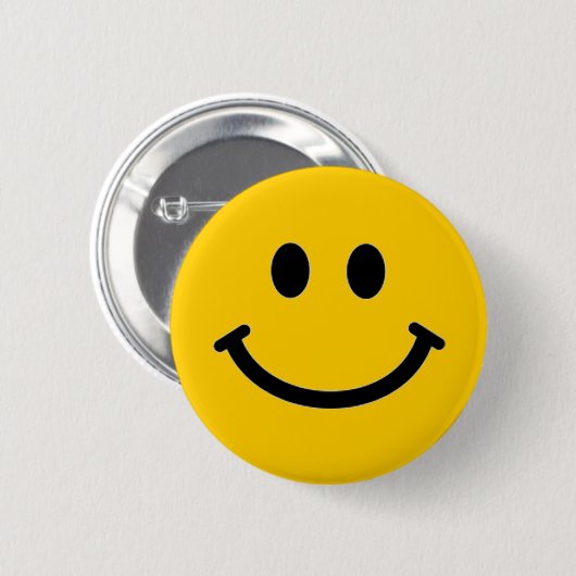 gezicht Button pin (Voorkant /achterkant)