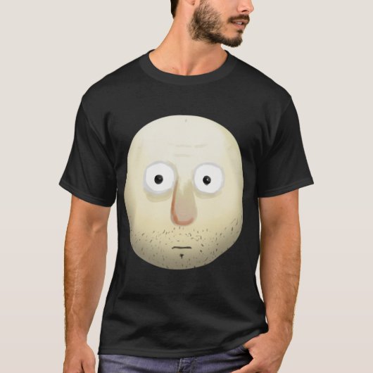 :| gezicht groot t-shirt (Voorkant)