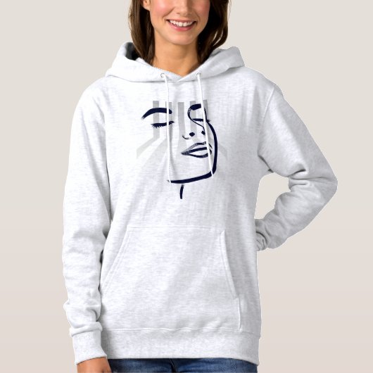 gezicht hoodie (Voorkant)