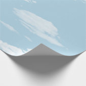 Gezicht in wolken cadeaupapier (Hoek)