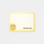 Gezicht met rollende ogen post-it® notes (Voorkant)