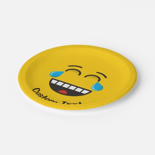 Gezicht met tranen van blijdschap Papier Bord (Gekanteld)