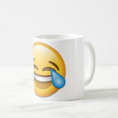 Gezicht met tranen van Joy emoji Koffiemok (Voorkant rechts)