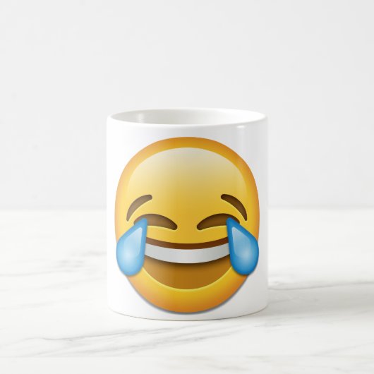 Gezicht met tranen van Joy emoji Koffiemok (Center)