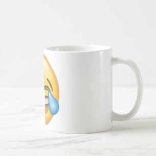Gezicht met tranen van Joy emoji Koffiemok