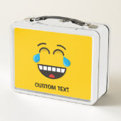 Gezicht met tranen van vreugde (Achterkant)