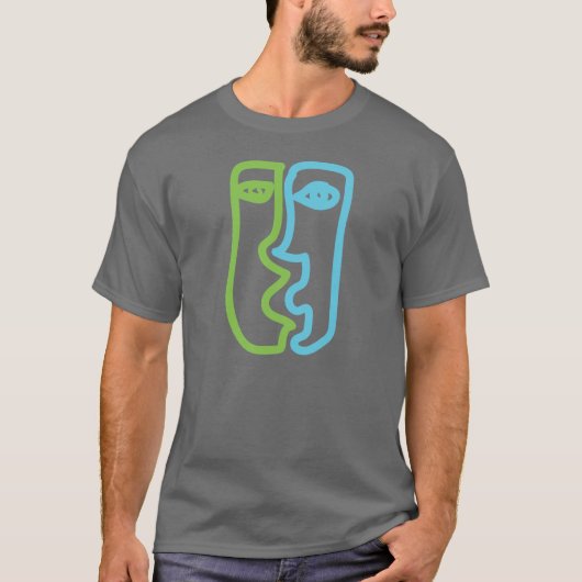 Gezicht naar gezicht T-Shirt (Voorkant)