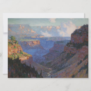 Gezicht op de Grand Canyon (door E.H. Potthast) Kaart