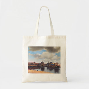 Gezicht op Delft door Johannes Vermeer Tote Bag