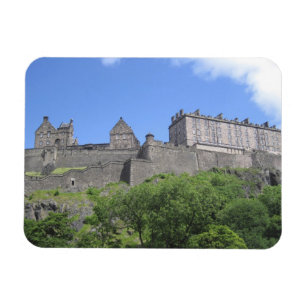 Gezicht op Edinburgh Castle, Edinburgh, Schotland, Magneet