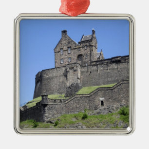 Gezicht op Edinburgh Castle, Edinburgh, Schotland, Metalen Ornament