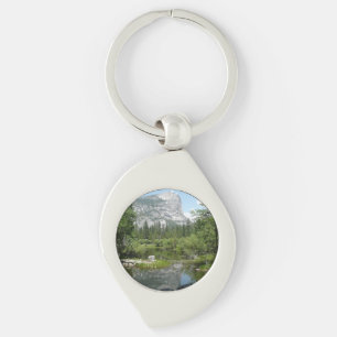 Gezicht op Mirror Lake in Yosemite National Park Sleutelhanger