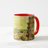 Gezicht op Parijs vanuit Vincents kamer door Vince Mok (Voorkant rechts)