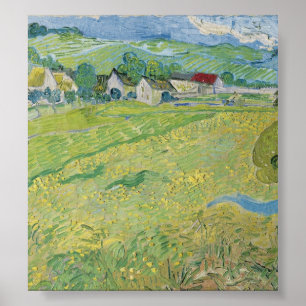 Gezicht op Vessenots bij Auvers door Vincent Van G Poster