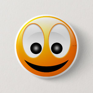 Gezicht Ronde Button 5,7 Cm
