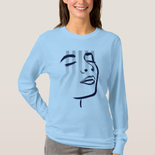 gezicht t-shirt