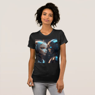 Gezicht van AI Chatbot T-shirt