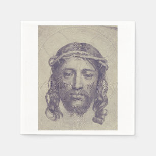 Gezicht van Christus op St. Veronica's Veil Heilig Servet