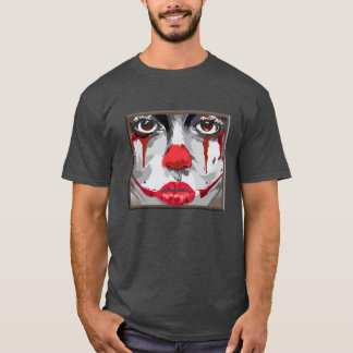 Gezicht van een clown t-shirt