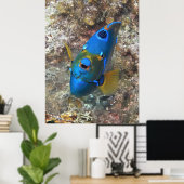 Gezicht van een engel poster (Thuiskantoor)