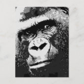 Gezicht van Gorilla Briefkaart (Voorkant)
